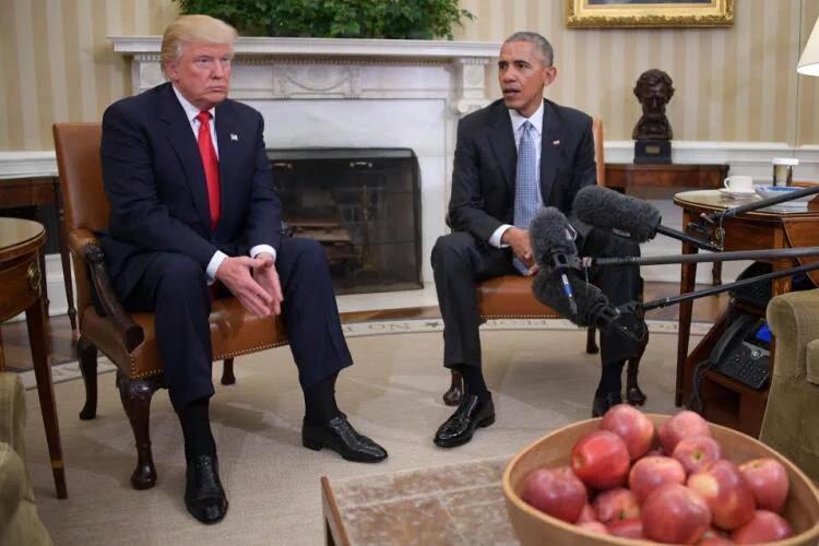 Après l'apaisement, Trump, dans la transition, prend ses marques