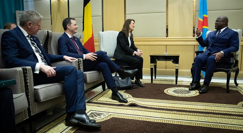 RDC: Sophie Wilmès annonce une mission économique belge et le raffermissement des relations 