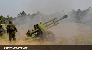 Beni : Les FARDC pilonnent les nouveaux campements ADF autour de Lahe