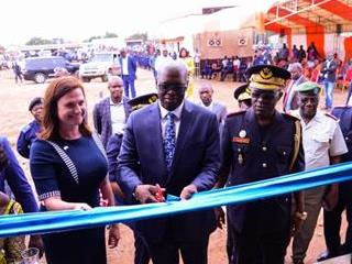 Haut-Katanga : La PNC Lubumbashi dotée de 10 nouveaux bâtiments dans le cadre du programme de la réforme.